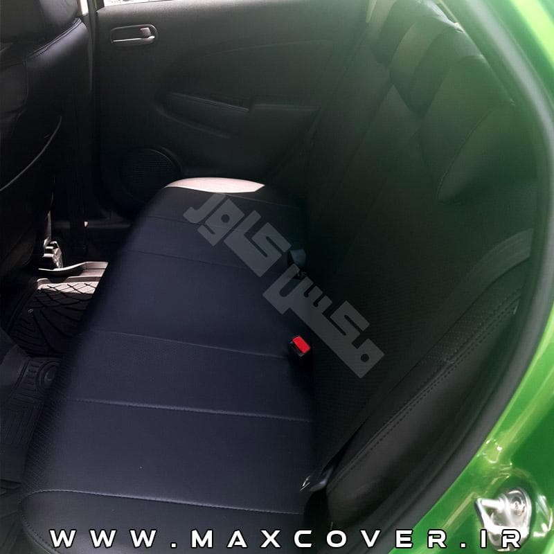 روکش صندلی مزدا 2 Mazda چرم مشکی — تصویر ۲