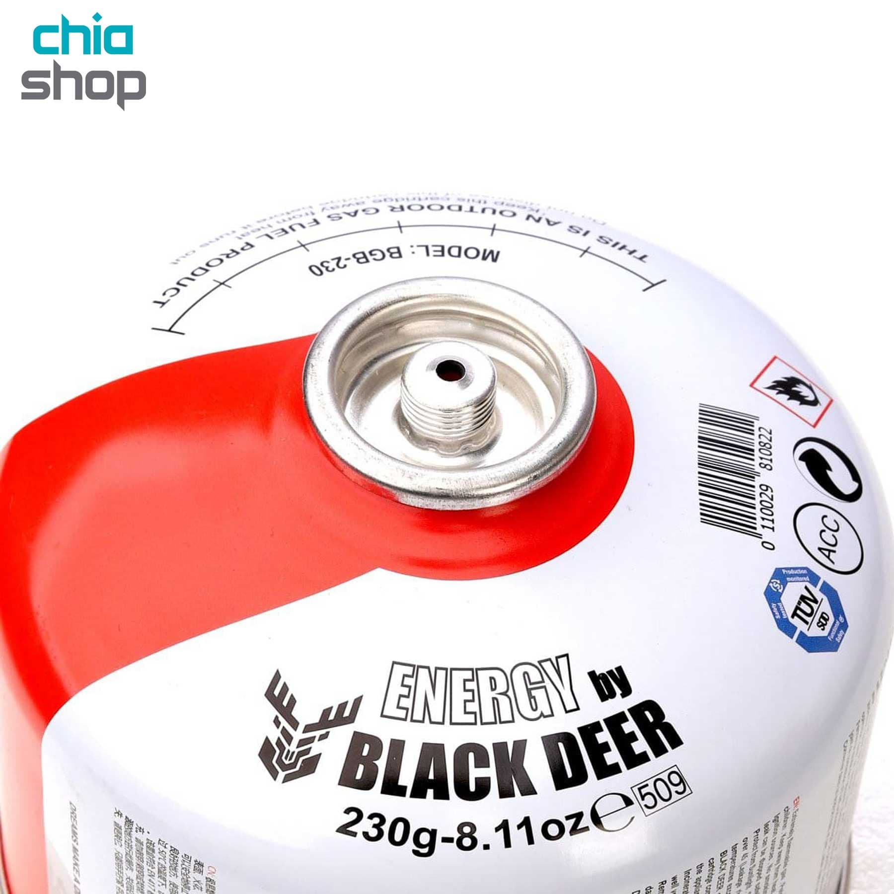 کپسول گاز کوهنوردی 230 گرمی بلک دیر مدل BGB-230 — تصویر ۶