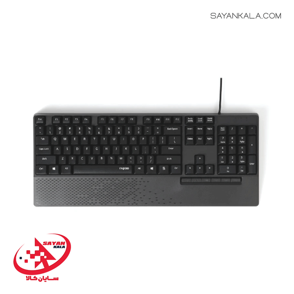 کیبورد با سیم رپو مدل KEYBOARD RAPOO NK2000 — تصویر ۳