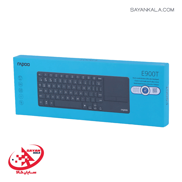 کیبورد بی سیم رپو مدل KEYBOARD RAPOO E900T WIRELESS
