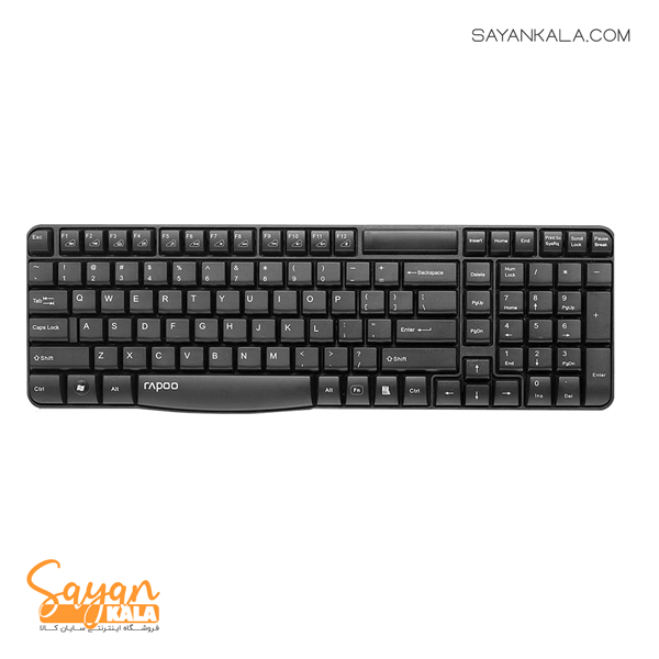کیبورد بی سیم رپو مدل KEYBOARD RAPOO E1050 — تصویر ۳