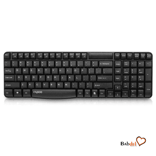 کیبورد بی سیم رپو مدل KEYBOARD RAPOO E1050 — تصویر ۴