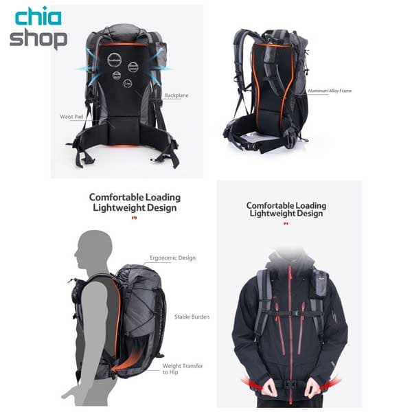 کوله پشتی 60L+5L نیچرهایک NH19BO095 — تصویر ۱۰
