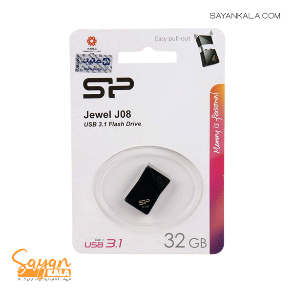 فلش مموری سیلیکون پاور مدل Flash Memory Silicon Power Jewel J08 32GB — تصویر ۲