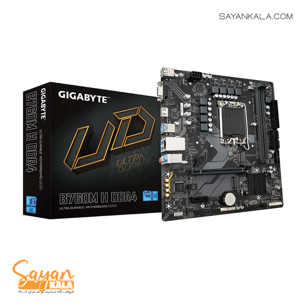 مادربرد گیگابایت مدل Motherboard GIGABYTE B760MH DDR4 — تصویر ۲
