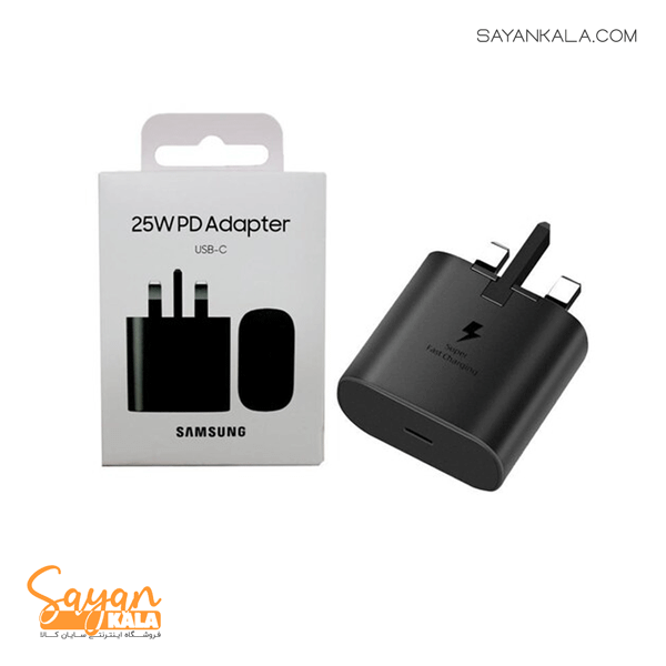 آداپتور شارژر سامسونگ مدل Adapter SAMSUNG EP TA800NBEGAE USB C 25W PD