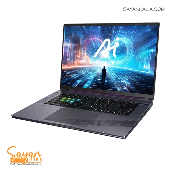 لپ تاپ گیگابایت مدل Laptop GIGABYTE G6X 9KG i7 13650H RAM 16GB SSD 1TB GEFORCE RTX 4060 8GB — تصویر ۴