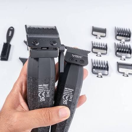 ست ماشین اصلاح موی سر و صورت وی جی ار مدل V-640 — تصویر ۸