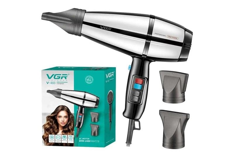 سشوار حرفه ای وی جی ار مدل V-466 — تصویر ۵