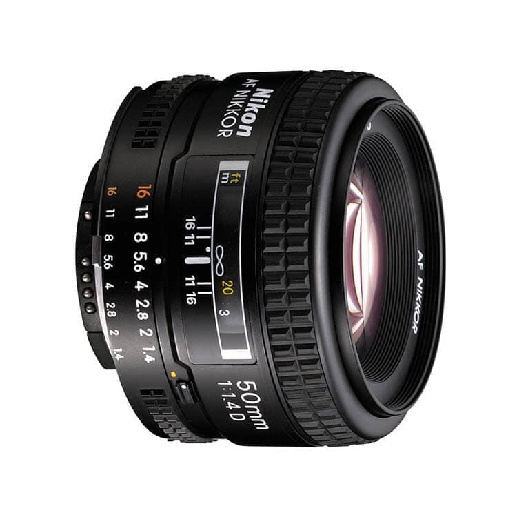 لنز نیکون Nikon AF NIKKOR 50mm f/1.4D — تصویر ۳
