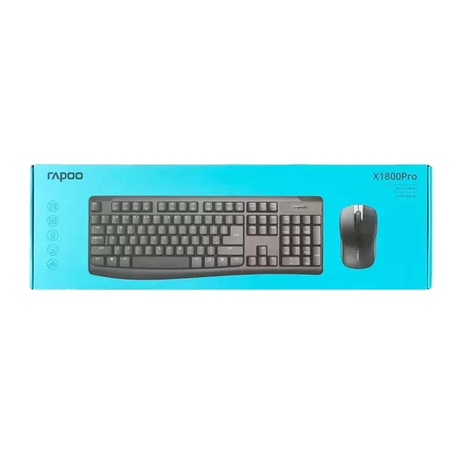 کیبورد و ماوس بی‌سیم رپو X1800PRO — تصویر ۶