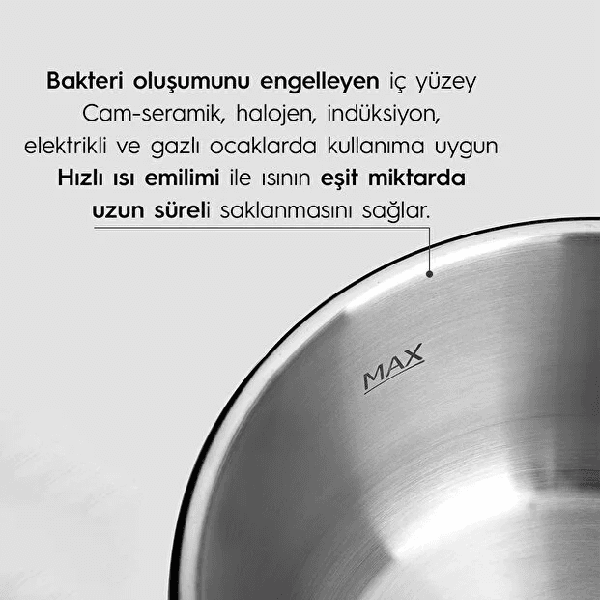 زودپز استیل 5 لیتر نهیر مدل Silver Matik — تصویر ۱۲