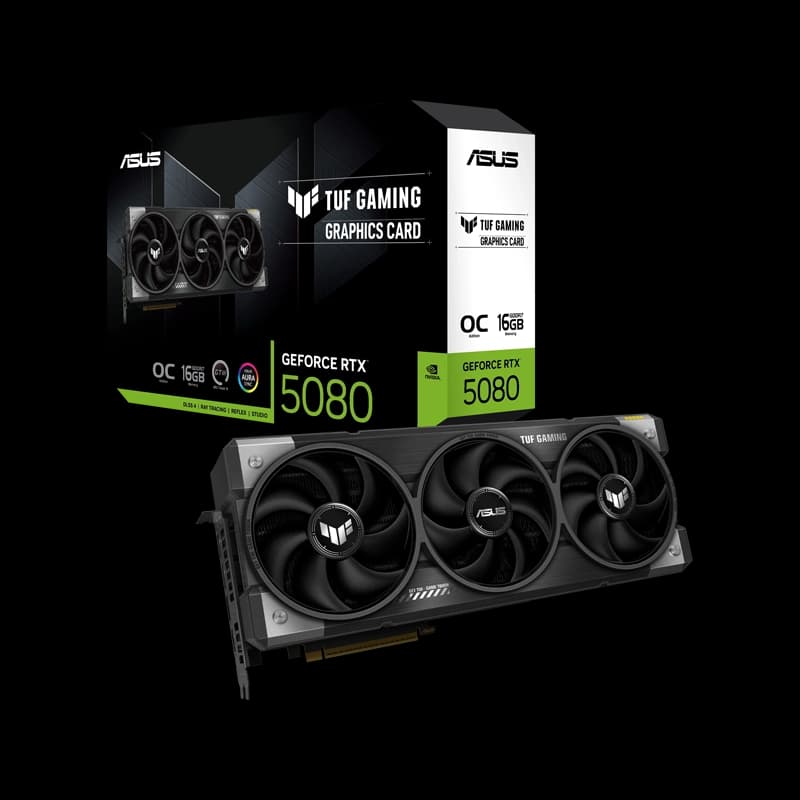کارت گرافیک ایسوس TUF Gaming GeForce RTX5080 16GB GDDR7 OC Edition