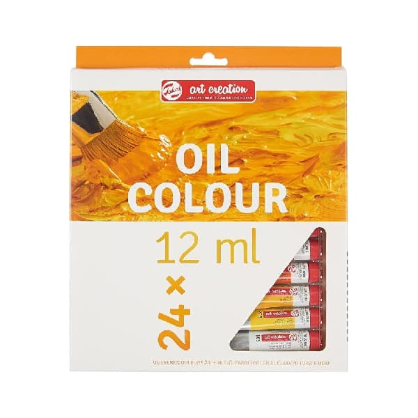 رنگ روغن 24 رنگ 12 میلی لیتر تالنز