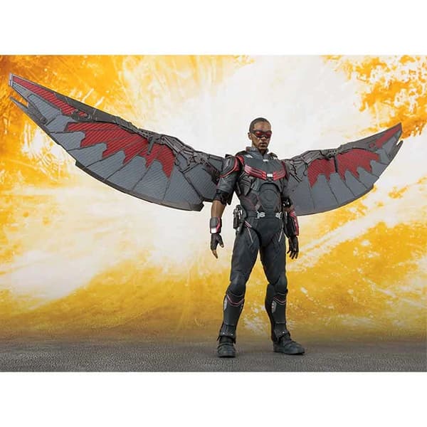 اکشن فیگور مدل فالکون سری Falcon Avengers Infinity War SHF — تصویر ۹