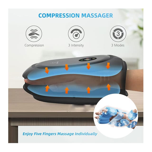 ماساژور دست هوشمند COMFIER مدل CF‑4101 — تصویر ۷