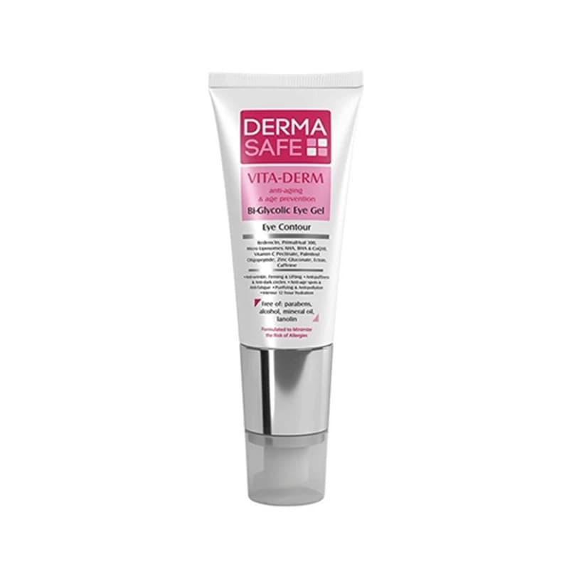 کرم ژل دور چشم درماسیف مدل vita-derm حجم 20 میل — تصویر ۵