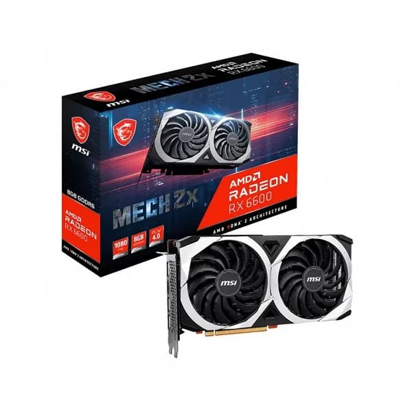 کارت گرافیک ام اس آی MSI RX 6600 MECH 2X 8G
