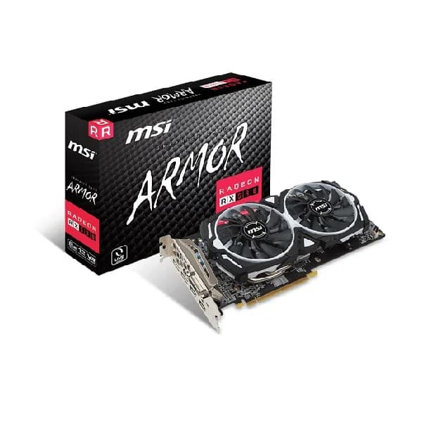 کارت گرافیک استوک ام اس آی MSI Radeon RX 580 ARMOR 8G