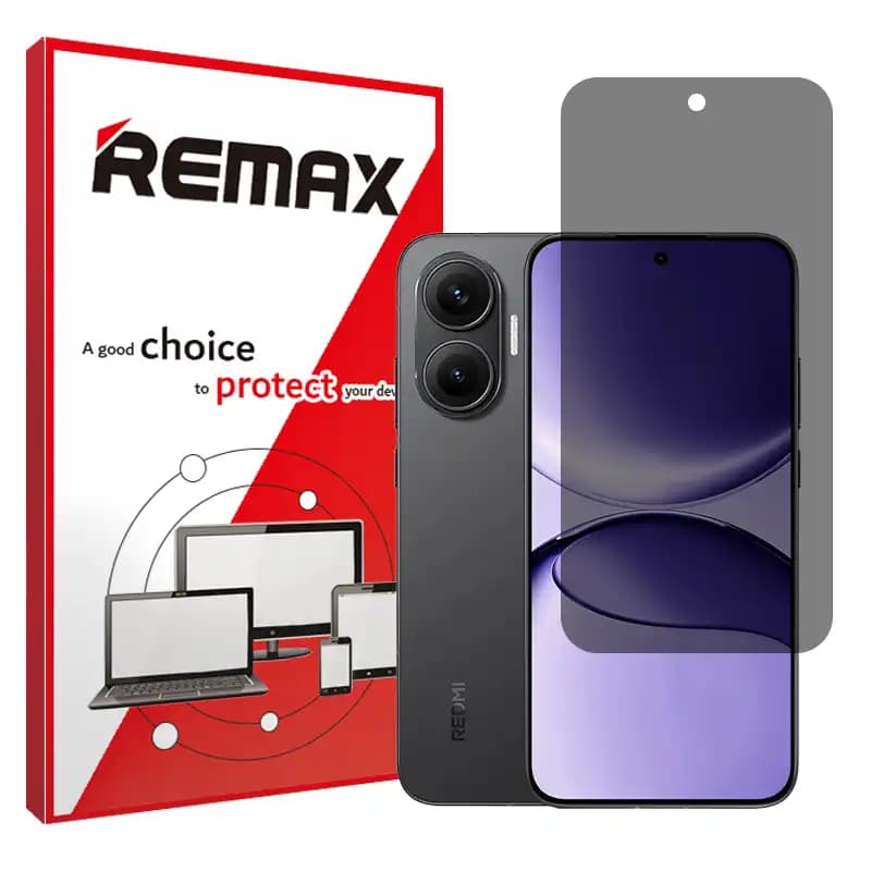گلس محافظ صفحه پرایوسی شیائومی ردمی توربو 4 پرو (Redmi Turbo 4 Pro) ریمکس