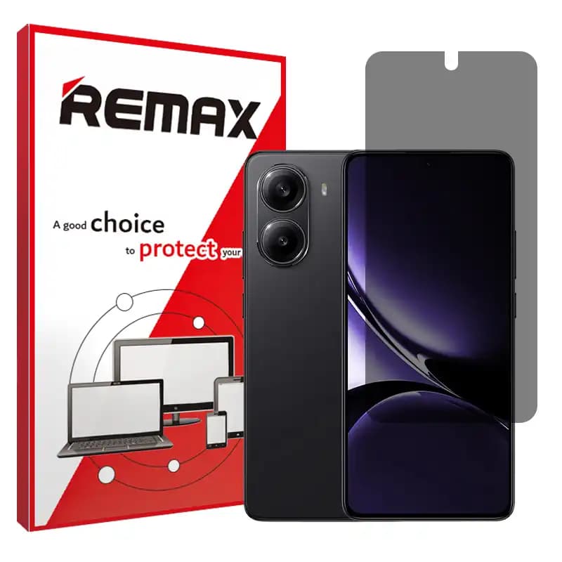 گلس حریم شخصی شیائومی Redmi Turbo 4 مدل هیدروژلی برند ریمکس