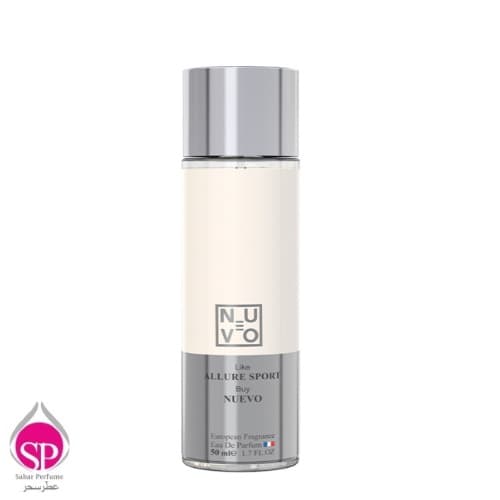 عطر مردانه نوئوو Nuevo مدل Allure Sport حجم 50 میلی لیتر — تصویر ۲