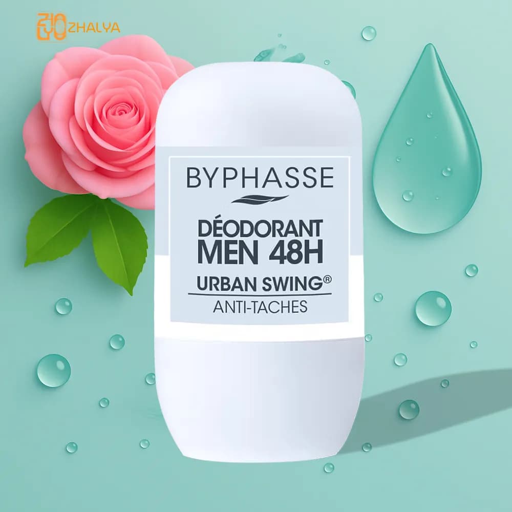 مام زیر بغل دئودورانت بایفاس مردانه Byphasse با Urban Swing حجم 50 میل — تصویر ۵