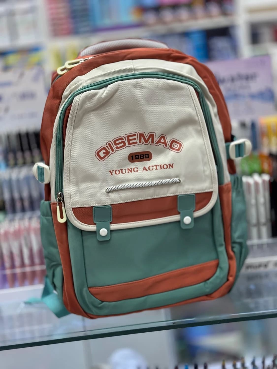کوله پشتی پارچه ای QISEMAO 2452 — تصویر ۶