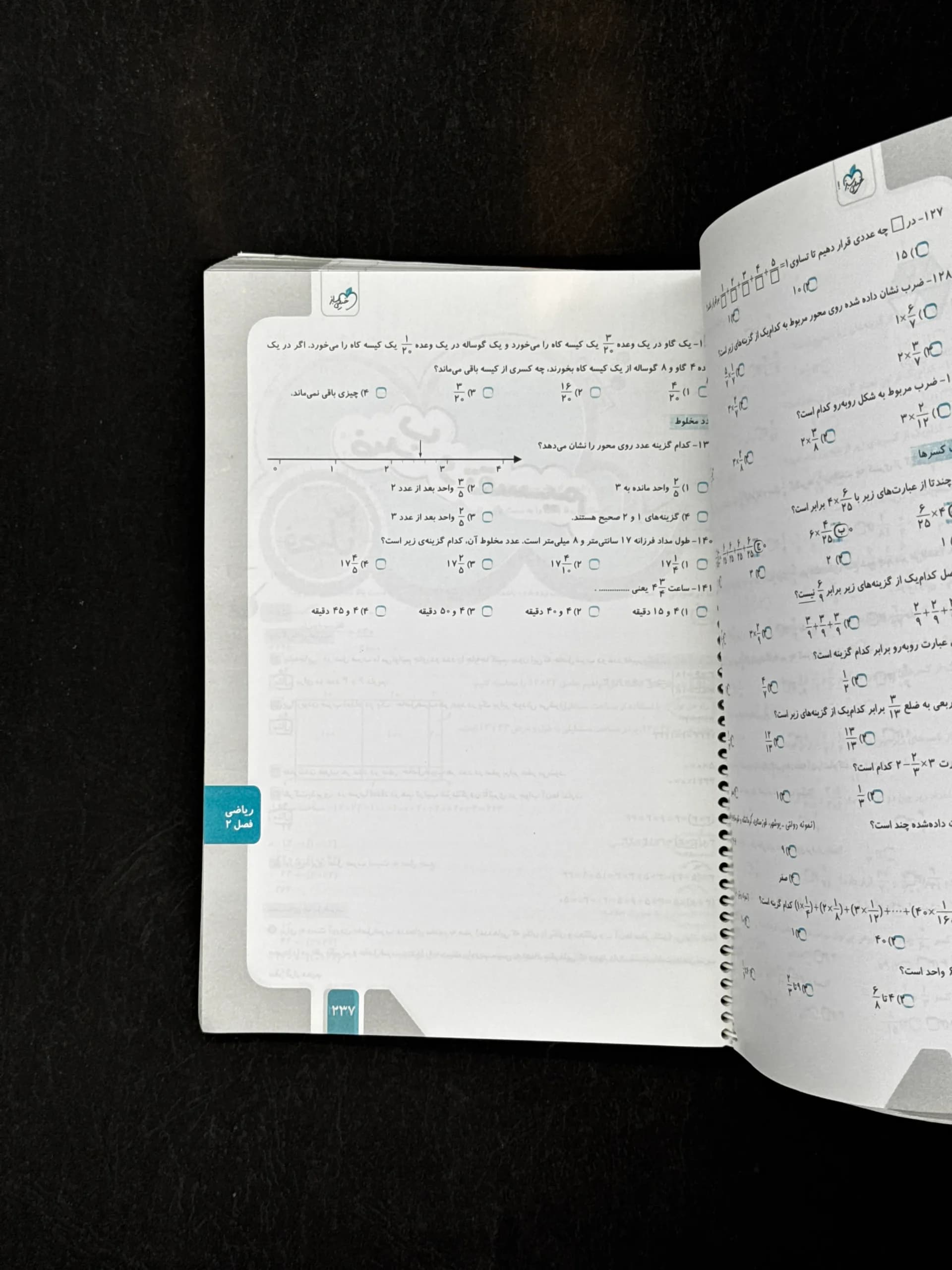 کتاب تیزهوشان جامع چهارم ابتدایی خیلی سبز — تصویر ۹