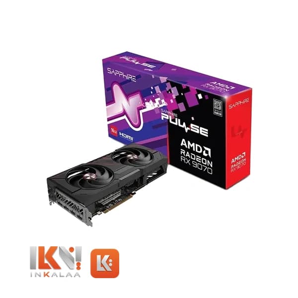 کارت گرافیک سافایر مدل PULSE Radeon RX 9070 Gaming با حافظه 16 گیگابایت — تصویر ۱۱