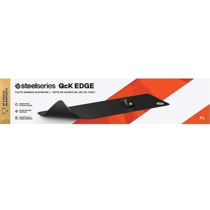 پد موس گیمینگ استیل سریز مدل QcK Edge XL — تصویر ۲