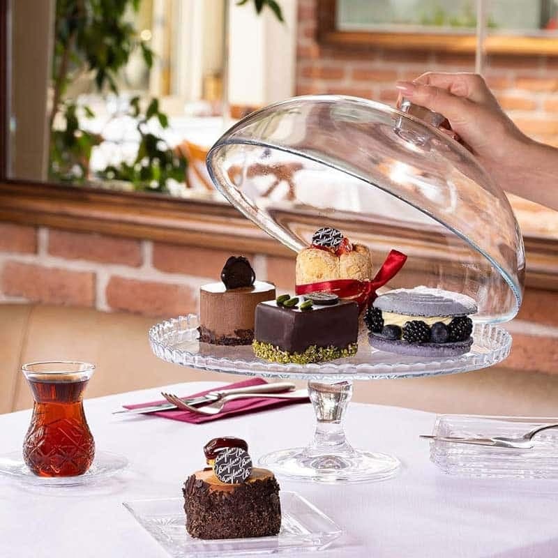 کیک خوری پایه دار فرفری پاشاباغچه PATISSERIE — تصویر ۳