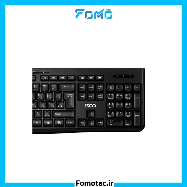 کیبورد بی‌سیم تسکو (TSCO) مدل TK7007W — تصویر ۳