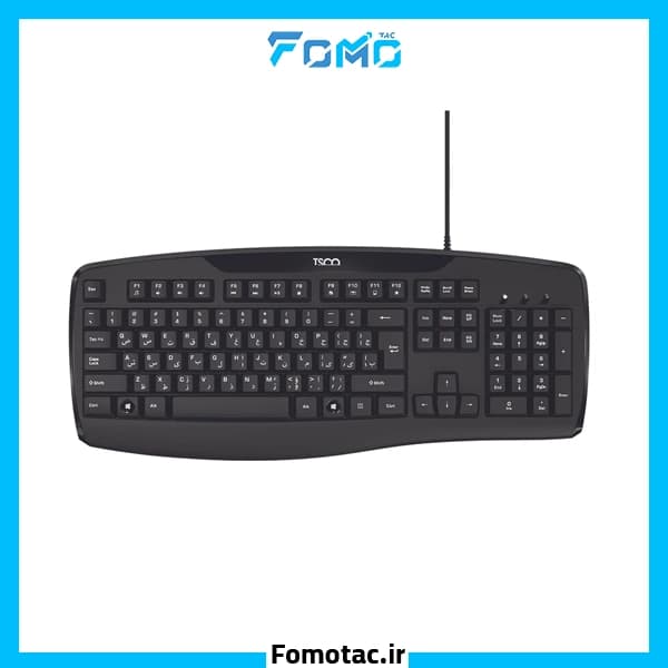 کیبورد با سیم تسکو (TSCO) مدل TK 8043 — تصویر ۹