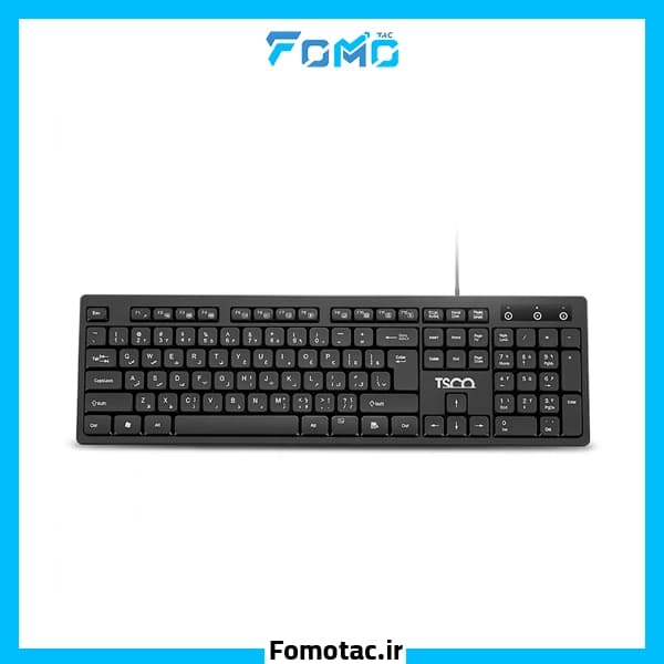 کیبورد با سیم تسکو (TSCO) مدل TK 8072 — تصویر ۶