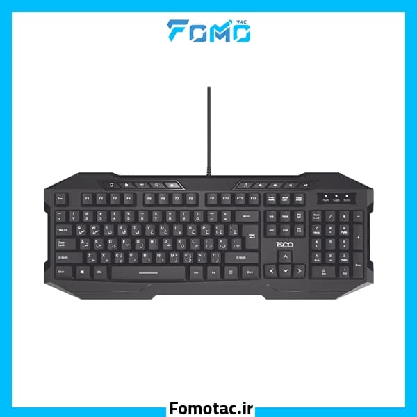کیبورد با سیم تسکو (TSCO) مدل TK 8042