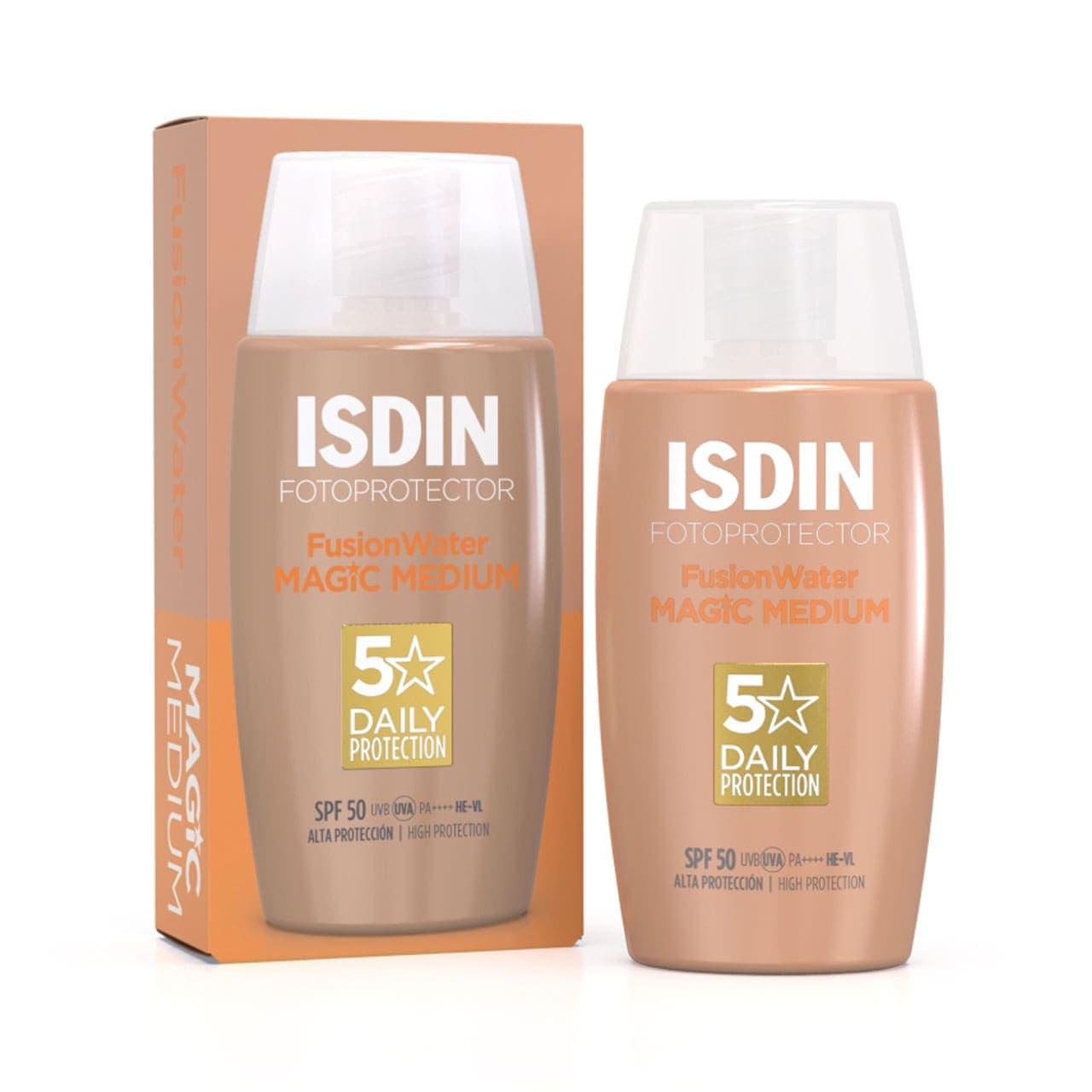 ضد آفتاب فیوژن واتر مجیک رنگی ایزدین SPF 50 — تصویر ۹