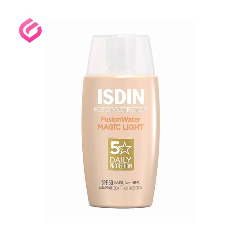 ضد آفتاب فیوژن واتر مجیک رنگی ایزدین SPF 50 — تصویر ۳