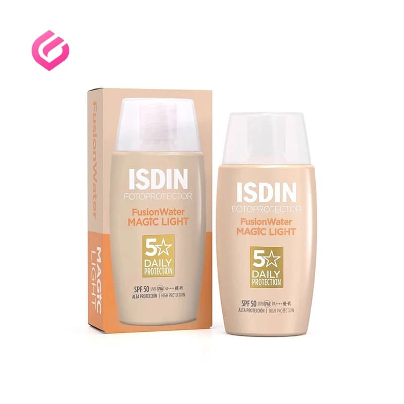 ضد آفتاب فیوژن واتر مجیک رنگی ایزدین SPF 50 — تصویر ۴