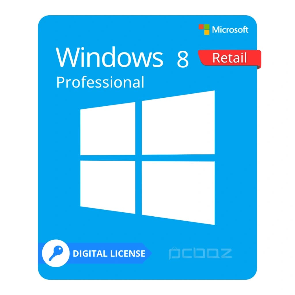 لایسنس ویندوز 8 پرو Retail — تصویر ۲