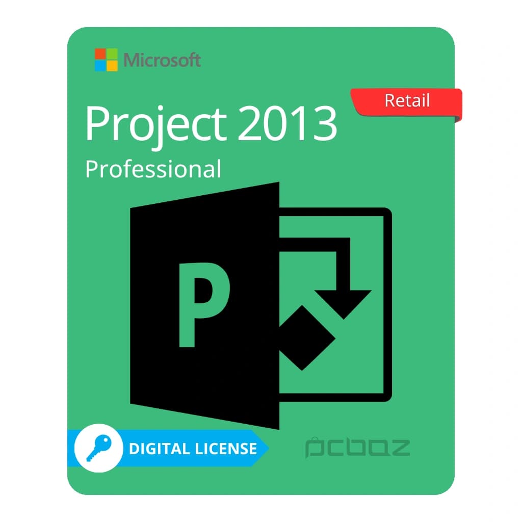 لایسنس پروجکت 2013 پرو Retail