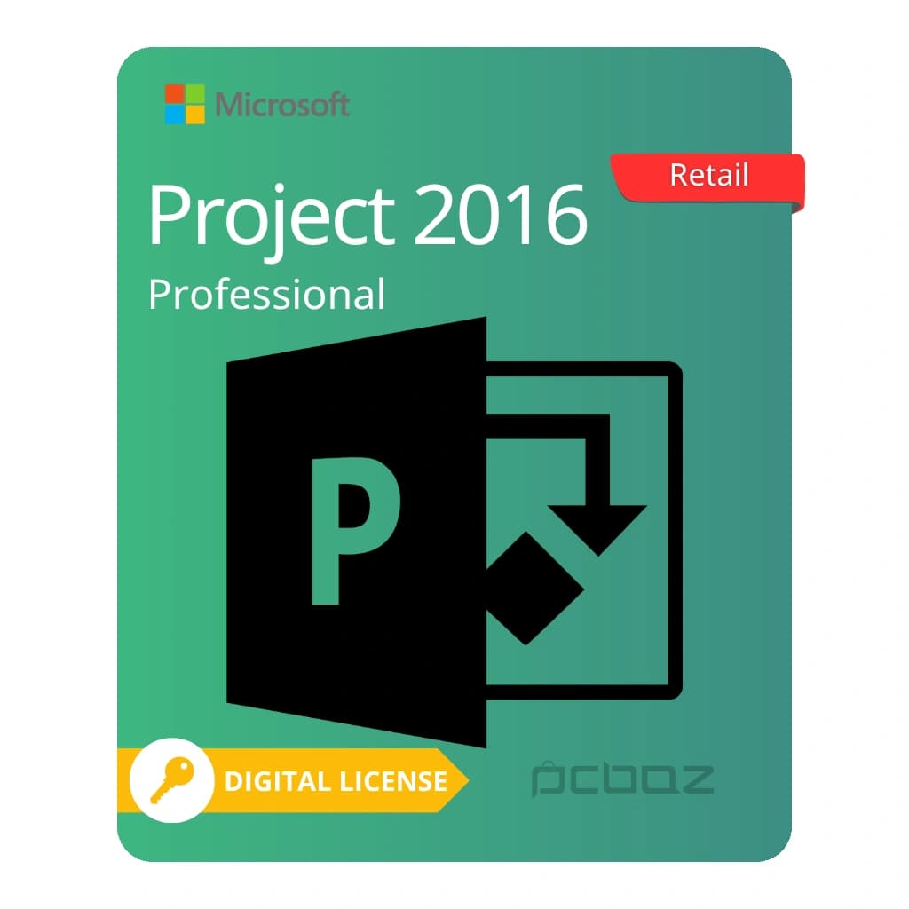 لایسنس پروجکت 2016 پرو Retail