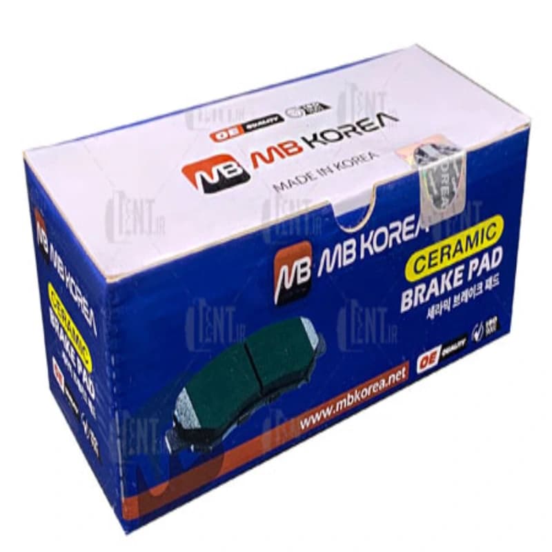 لنت ترمز عقب جک S5 ام‌بی‌کوریا سرامیک ( MB-Korea Ceramic) — تصویر ۲