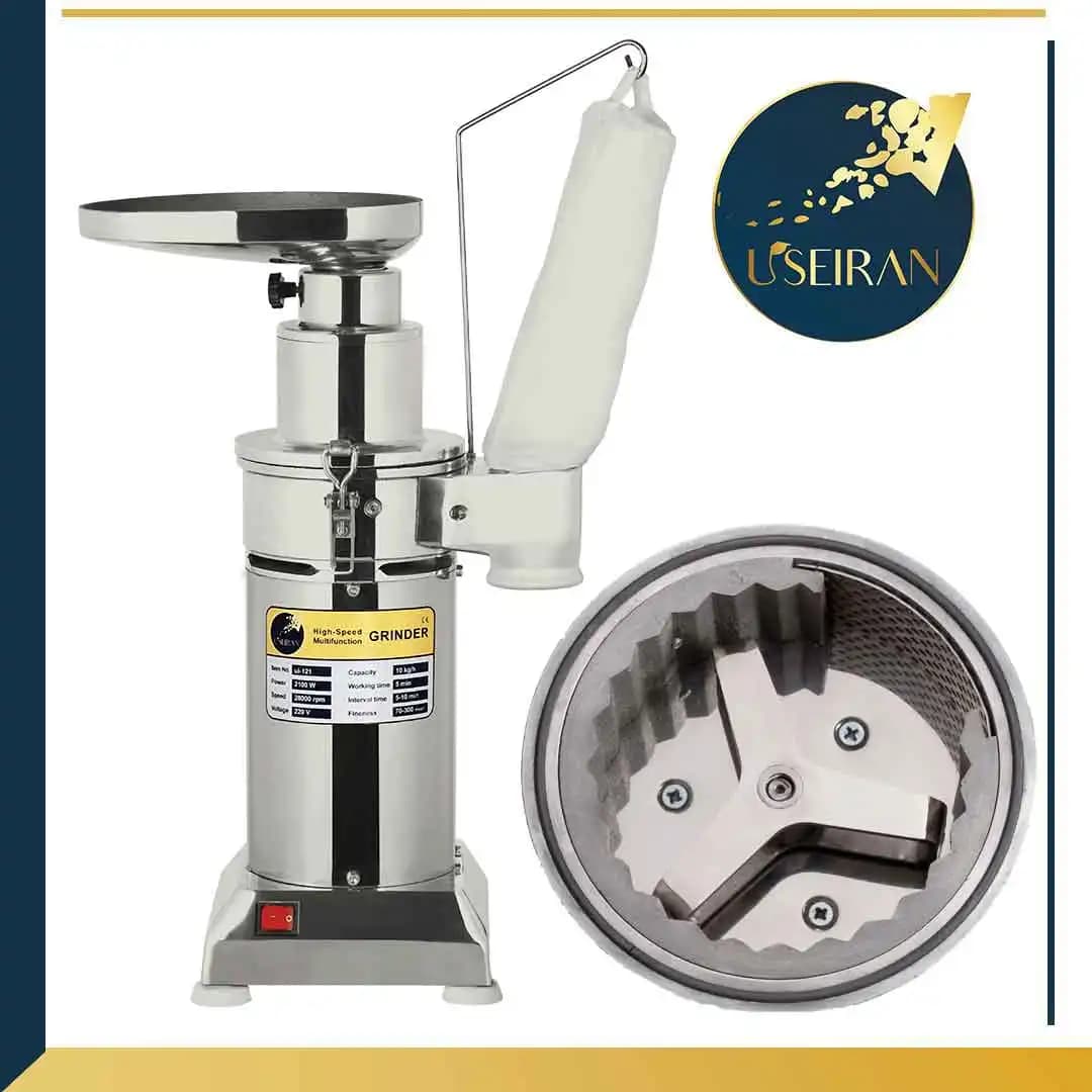 آسیاب عطاری صنعتی UI-121 رومیزی — تصویر ۶