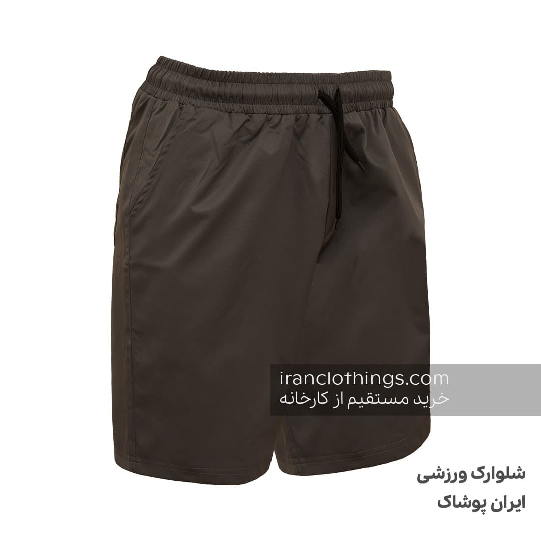 شلوارک ورزشی مردانه مشکی — تصویر ۹