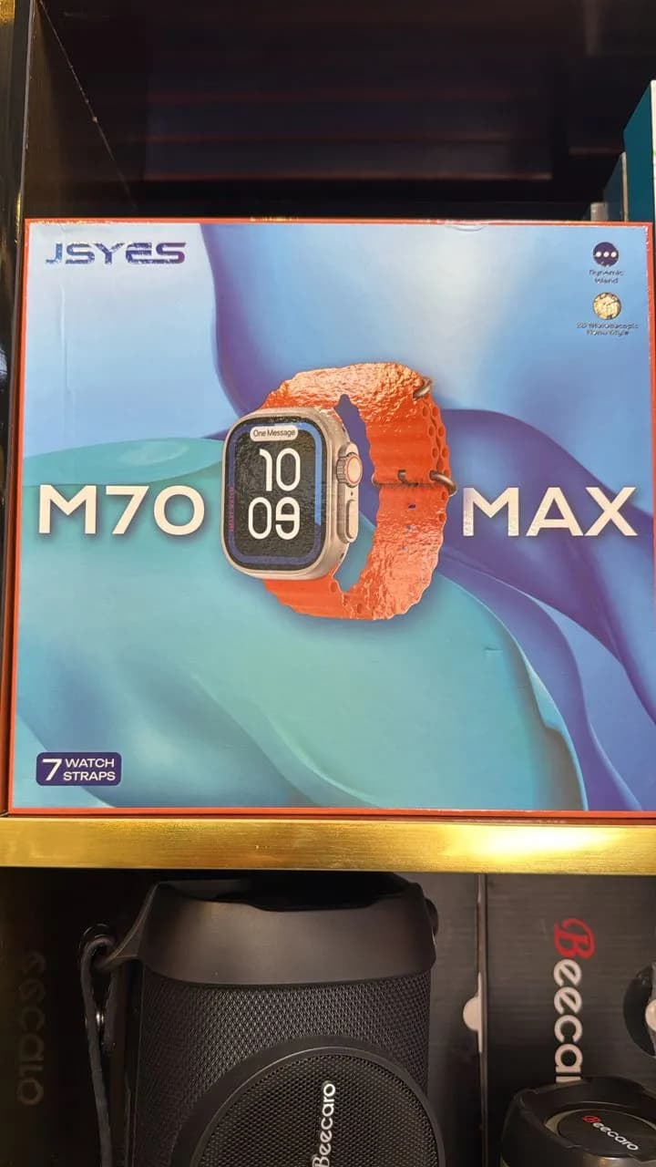 ساعت هوشمند جیاسیس مدل JSYES M70 MAX (طرح اپل واچ اولترا) با ۷ بند متنوع — تصویر ۵
