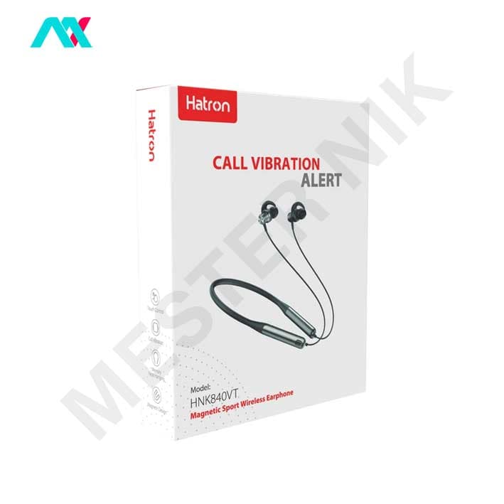 هندزفری گردنی بلوتوثی هترون مدل HNK840VT — تصویر ۲