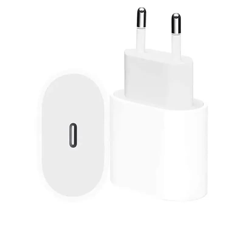 شارژر دیواری ۲۰ وات اپل مدل A2347 دو پین – اصل با ضمانت اصالت (USB-C) — تصویر ۱۲