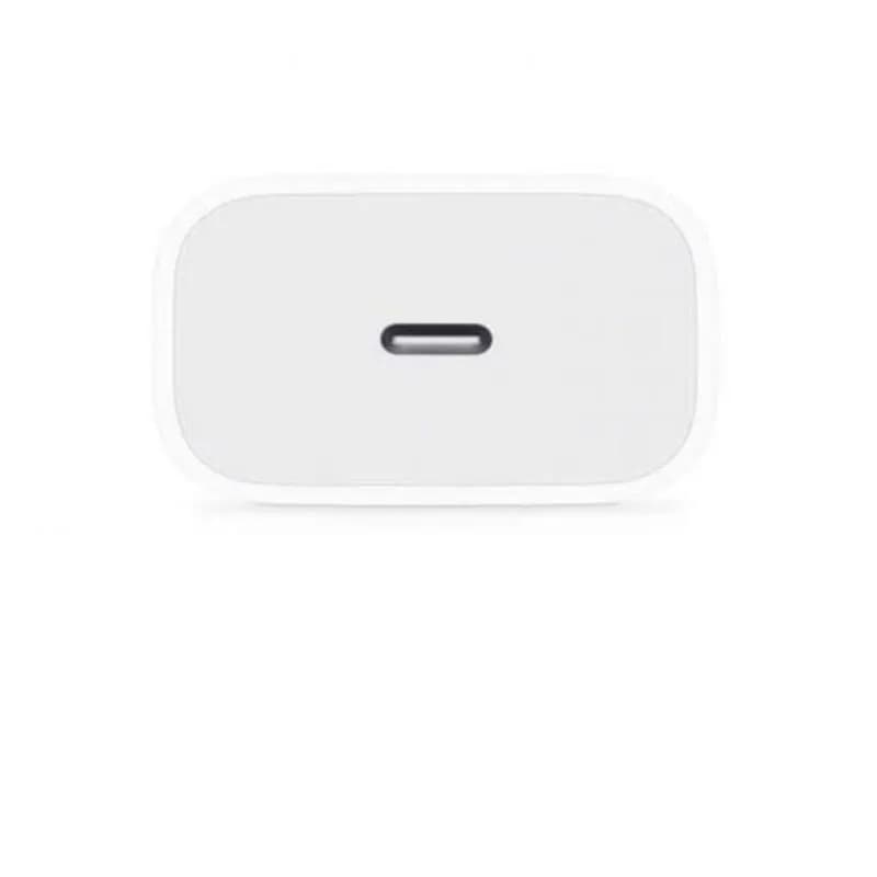 شارژر دیواری ۲۰ وات اپل مدل A2347 دو پین – اصل با ضمانت اصالت (USB-C) — تصویر ۵