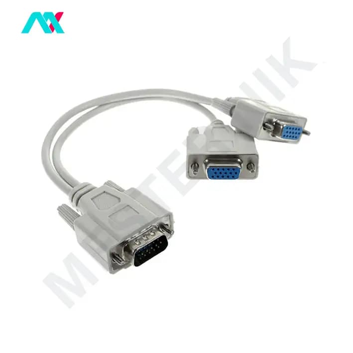 کابل 1 به 2 VGA طول 0.2 متر — تصویر ۲